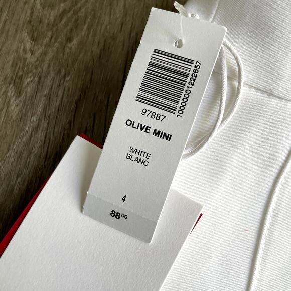 NWT Sunday Best Olive Mini White Size 4 - Picture 3 of 7